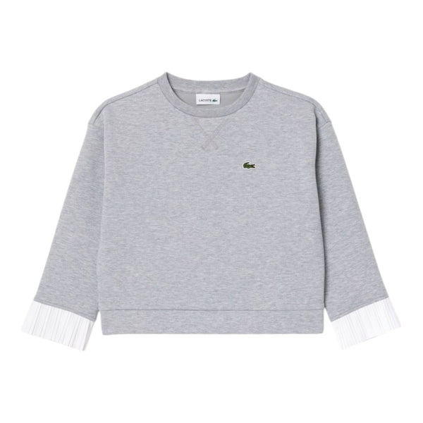 Felpe senza cappuccio Ragazza Lacoste - Sweatshirt - Grigio