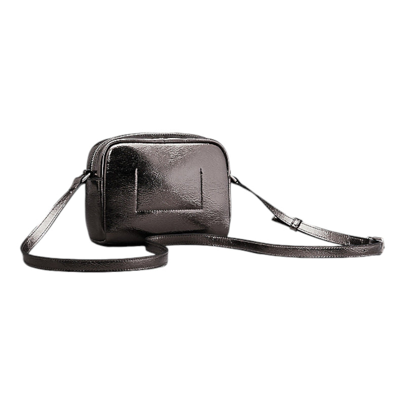 Borse a spalla Donna Calvin Klein - Sculpted Camera Bag Tum - Argento