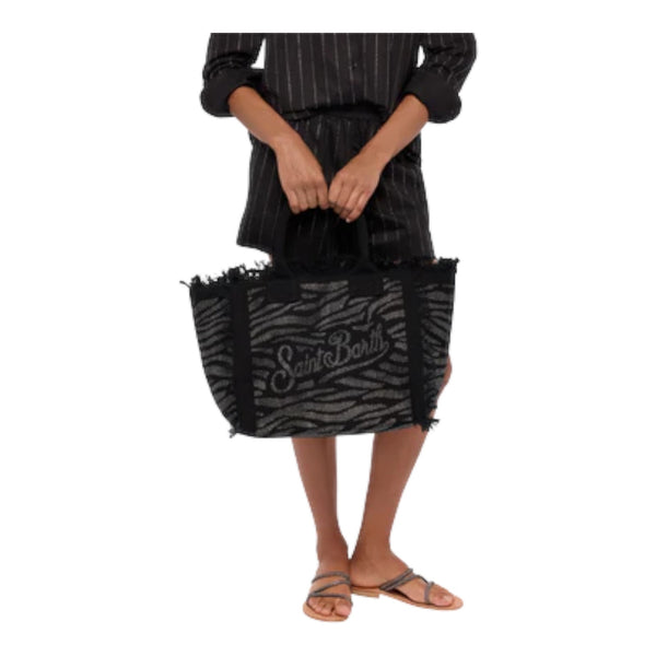 Borse a spalla Donna Mc2 Saint Barth - Vanity Acc. Borsa Canvas Donna - Nero