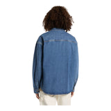 Camicie casual Uomo Dickies - Houston Ls Shirt - Blu