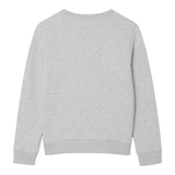 Felpe senza cappuccio Ragazza Lacoste - Lcb French Terry Crew - Grigio