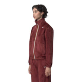 Felpe senza cappuccio Donna K-Way - Viviette Velour Polar - Bordeaux