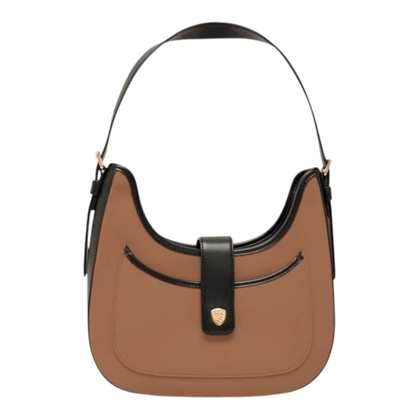 Borse a spalla Donna Blauer - Borsa In Nylon Con Tracolla - Cognac