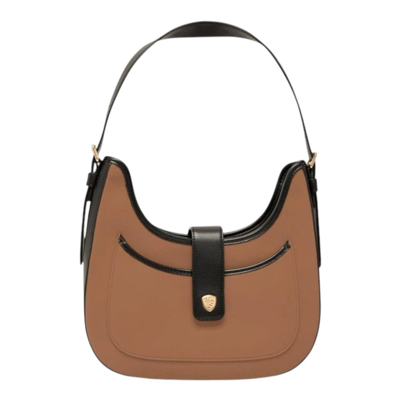 Borse a spalla Donna Blauer - Borsa In Nylon Con Tracolla - Cognac