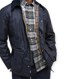 Giubbotti Uomo Barbour - Ashby Wax Jacket - Blu