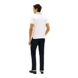Polo Uomo Tommy Hilfiger - Liquid Cotton Tipped Slim Polo - Bianco