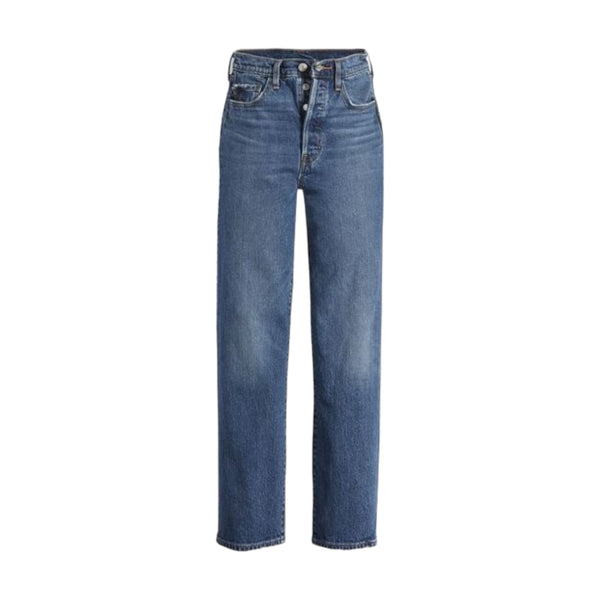 Jeans Donna Levi's - Ribcage Straight Ankle - Blu