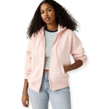 Felpe con cappuccio Donna Levi's - Everyday Full Zip Hoodie Sweatshirt - Rosa