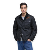 Giubbotti Uomo Barbour International - Workers Wax - Nero