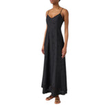 Vestiti casual Donna Mc2 Saint Barth - Guadalupe Woman Midi Dress - Nero