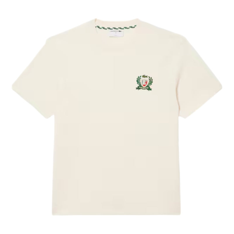 T-shirt Uomo Lacoste - T-Shirt - Panna