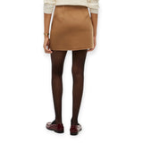 Gonne casual Donna Tommy Hilfiger - Df Wool Lady Skirt - Cammello