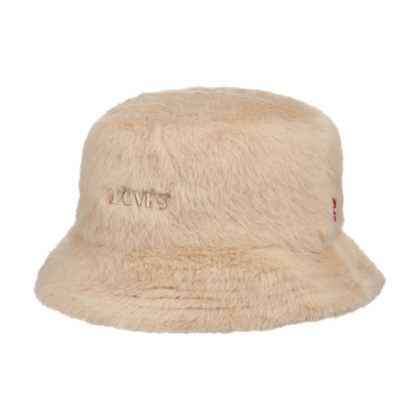 Cappelli alla pescatora Donna Levi's - Cappello Alla Pescatore Pelliccia - Beige