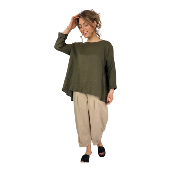 Camicie Donna Mama b. - Camicia - Verde militare