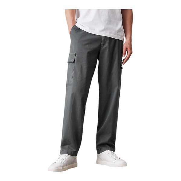 Pantaloni Uomo Calvin Klein - Regular Straight Cargo - Grigio