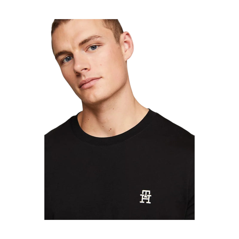 T-shirt Uomo Tommy Hilfiger - Monogram Imd Tee - Nero