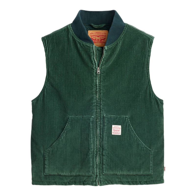 Gilet Uomo Levi's - Sansome Vest Python Green - Verde