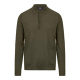 Maglie a manica lunga Uomo K-Way - Rey Wool Merino Blend - Oliva