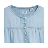 Bluse Donna Levi's - Halsey 3/4 Slv Blouse - Celeste