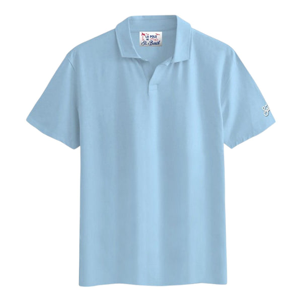 Polo Uomo Mc2 Saint Barth - Brighton Jersey Polo - Azzurro