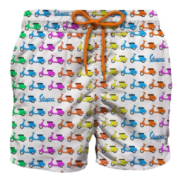 Pantaloncini e calzoncini Bambini Unisex Mc2 Saint Barth - Jean Lighting Ultralight Swim Short - Multicolore