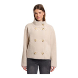 Cappotti Donna RINO & PELLE - Short double breasted jacket - Beige