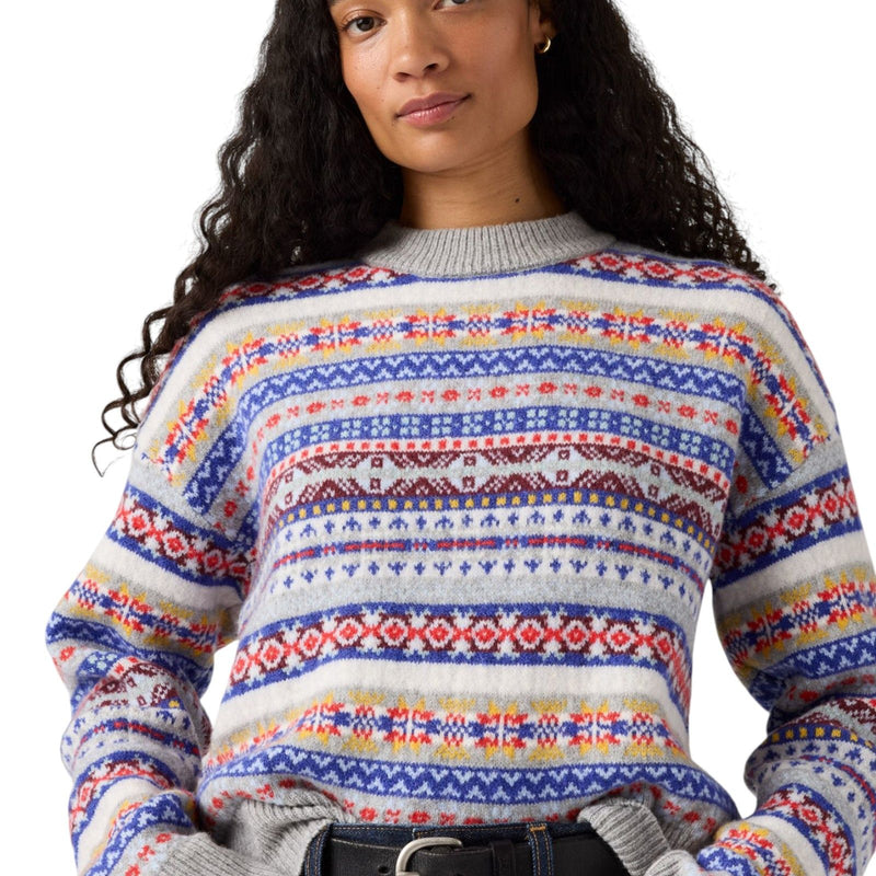 Maglie Donna Levi's - Ines Fairisle Sweater Leandra Fairisle T - Multicolore