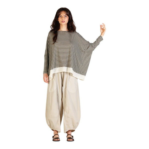 Pantaloni Donna Mama b. - Pantalone - Beige