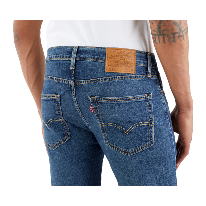 Jeans Uomo Levi's - 512 Slim Taper - Blu