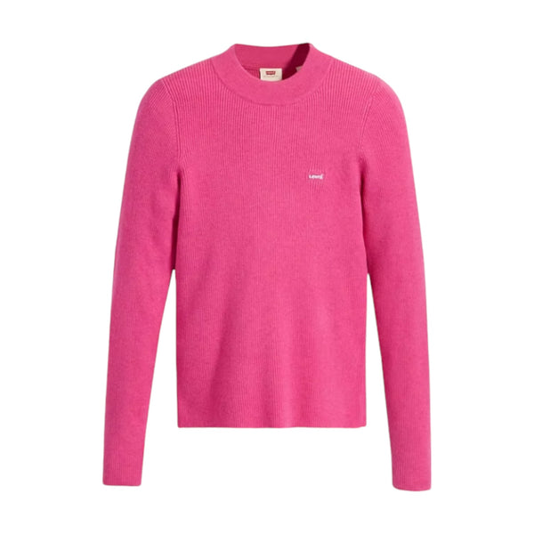 Maglie Donna Levi's - Crew Rib Sweater - Fucsia