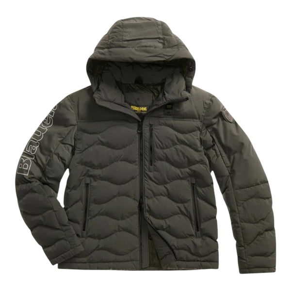 Giubbini Ragazzo Blauer - Ferwood Junior Giubbini Corti Imbottito Ovatta - Verde