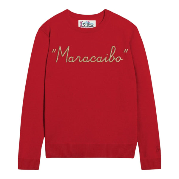 Maglioni Donna Mc2 Saint Barth - New Queen New Crewneck Sweater - Rosso