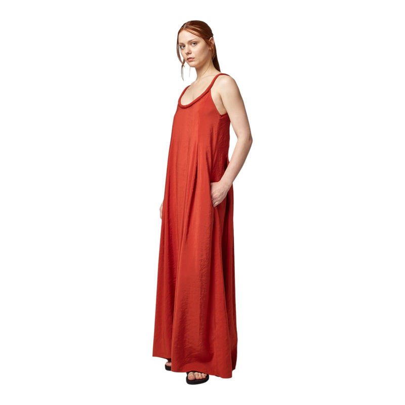 Vestiti casual Donna Alpha Studio - Abiti Spallini Lungo - Arancione