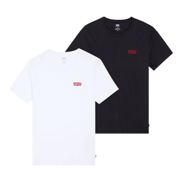 T-shirt Uomo Levi's - 2Pk Crewneck Grafhic Hm - Nero