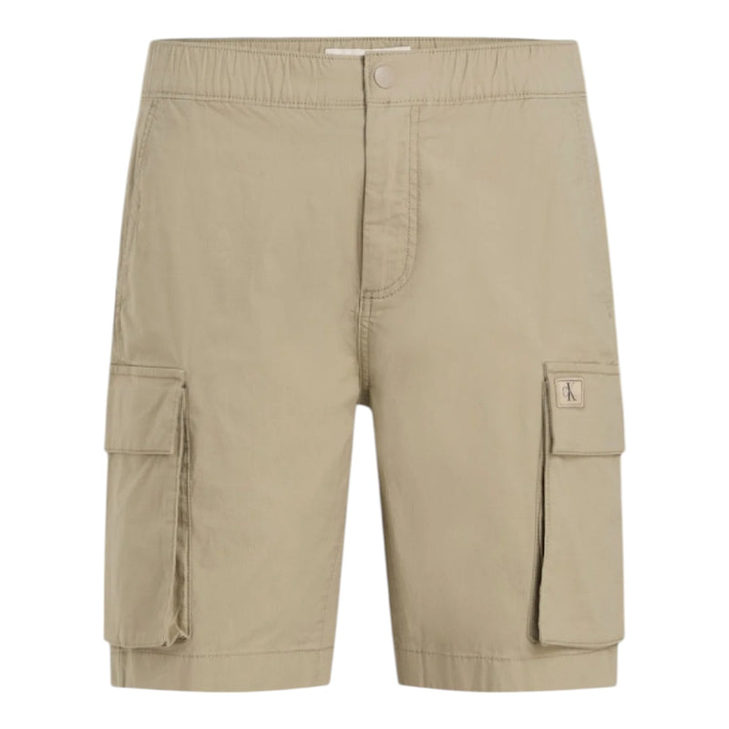 Bermuda Uomo Calvin Klein - Washed Cargo Short - Verde