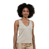 Canotte e top Donna Surkana - Top a spalline con scollo a V - Avorio