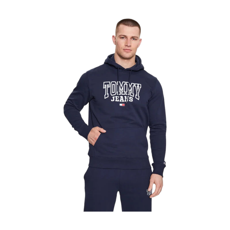 Felpe con cappuccio Uomo Tommy Hilfiger - Tjm Reg Entry Graphi - Blu