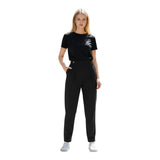 Pantaloni Donna MACRON CLUB HOUSE - Mch Fcf Wmn Luna Milo Long Pant Baln Blk - Nero