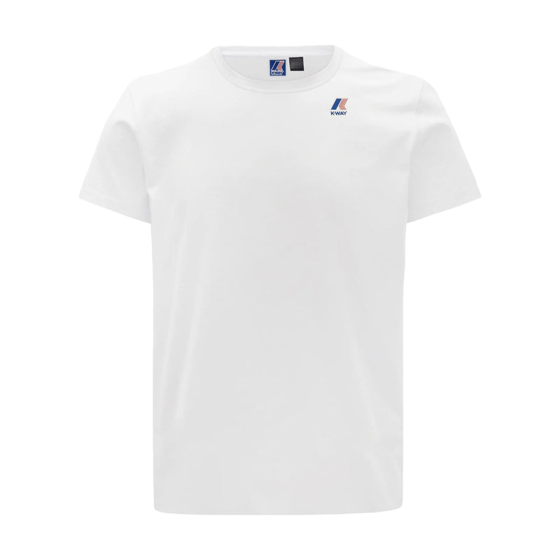 T-shirt Uomo K-Way - Le Vrai Edouard - Bianco