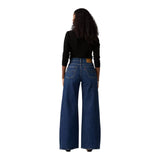 Jeans Donna Levi's - 728 Hr Wide Leg Retro Rinse Lb - Denim