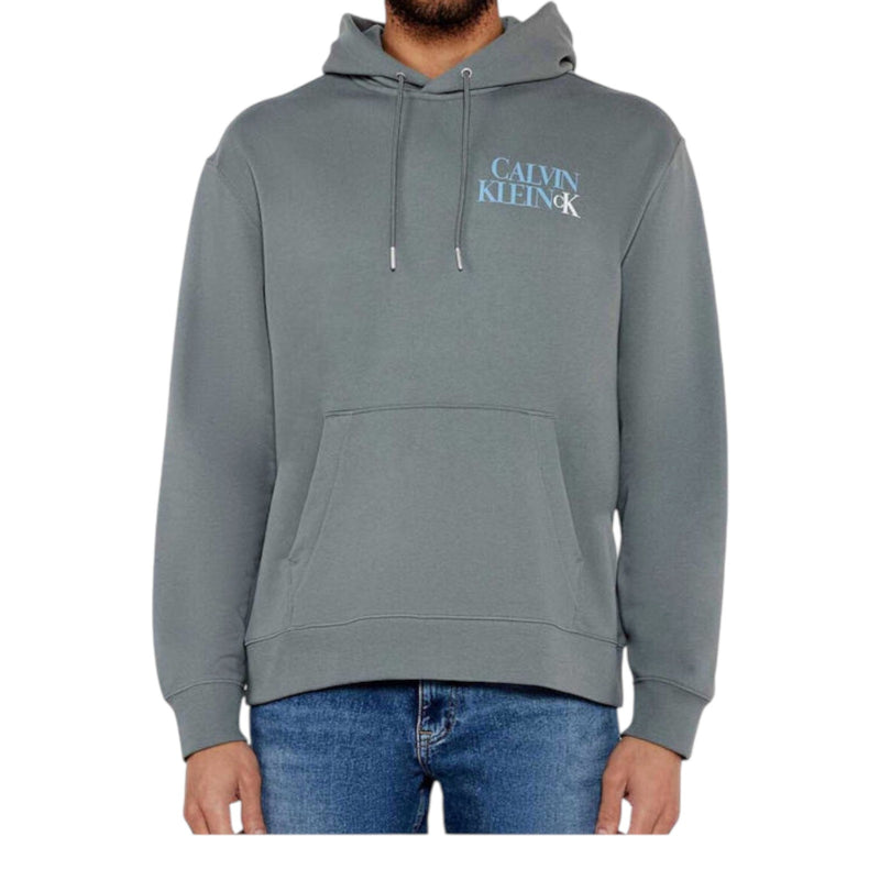 Felpe con cappuccio Uomo Calvin Klein - Ls E 350Trry Clvn Ln - Grigio