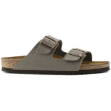 Sandali Unisex Birkenstock - Arizona stone, Birkibuc Calz.S - Grigio