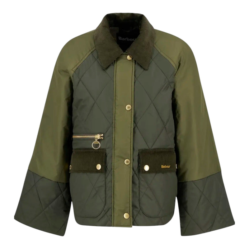 Giubbini Donna Barbour - Martha Quilted Jkt - Verde