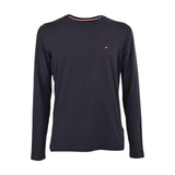 Maglie a manica lunga Uomo Tommy Hilfiger - Stretch Slim Fit Long Sleeve Tee - Blu