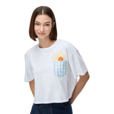 T-shirt Donna iBlues - Iblelodia - Bianco