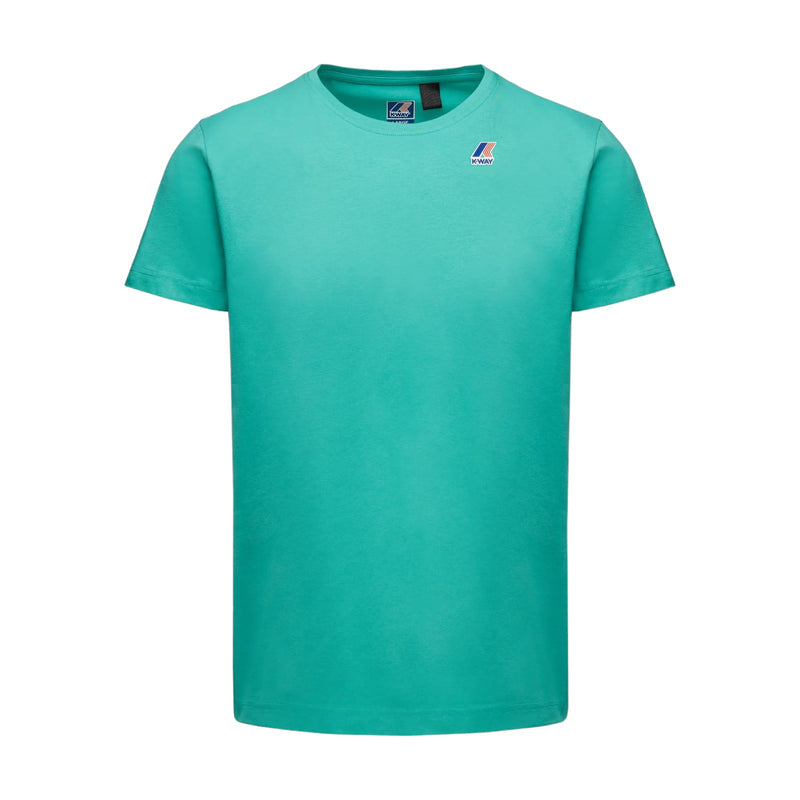 T-shirt Uomo K-Way - Le Vrai Edouard - Verde