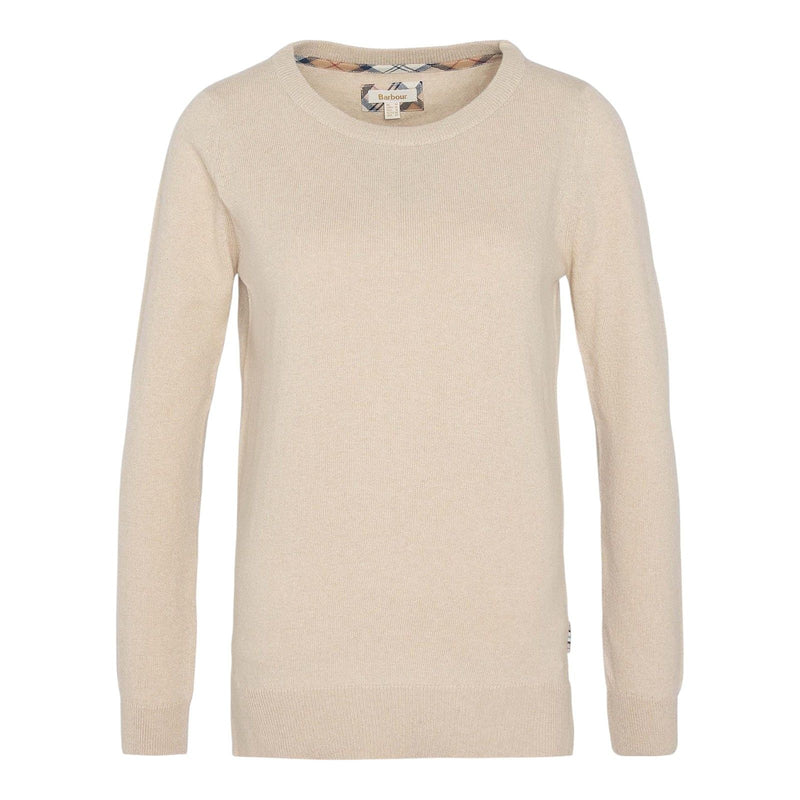 Maglioni Donna Barbour - Pendle Crew Knit - Beige