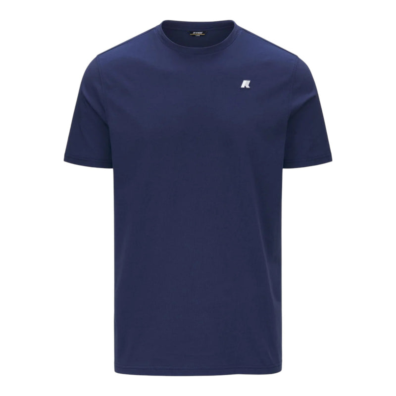T-shirt Uomo K-Way - Odom Jersey - Blu elettrico
