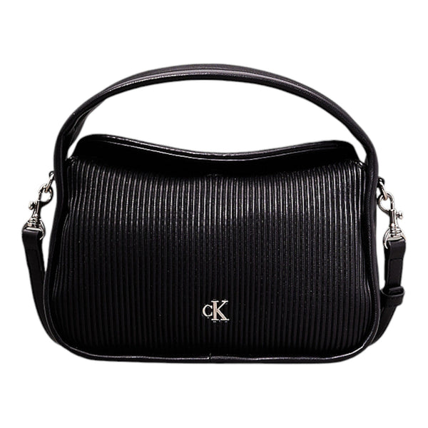 Borse a mano Donna Calvin Klein - Rib Mini Flap20 Pu - Nero