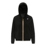 Felpe con cappuccio Donna K-Way - Lara Poly Cotton - Nero